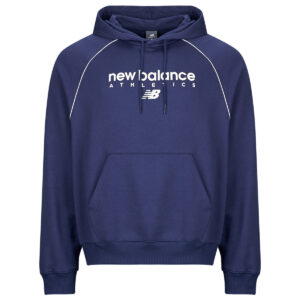Felpe con cappuccio uomo New Balance  LINEAR GRAPHIC FLEECE HOODIE  Marine New Balance 198689800100