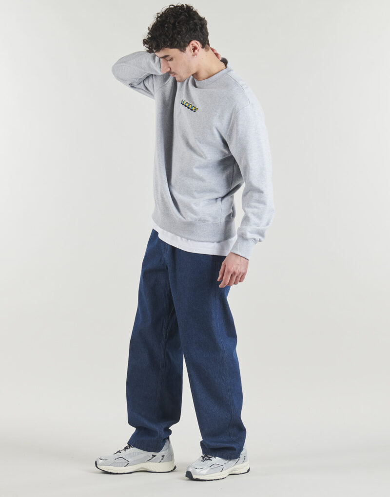 Felpe Element WORLD PEACE CR Grigio Felpe Uomo - 4