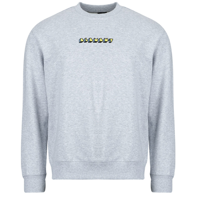 Felpe Element WORLD PEACE CR Grigio Felpe Uomo - 1