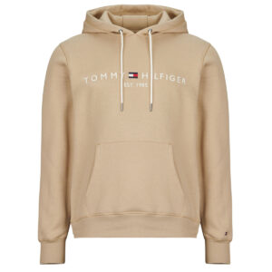 Felpe uomo Tommy Hilfiger  TOMMY LOGO HOODY  Beige Tommy Hilfiger 8721386171437