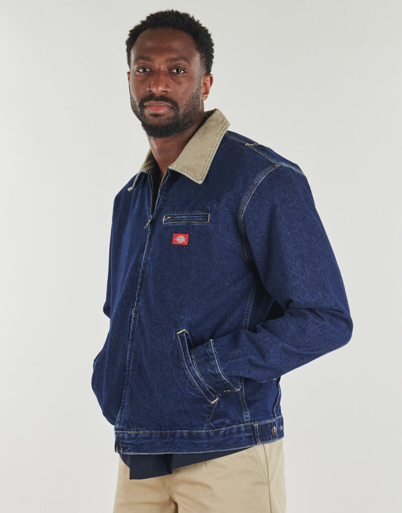 Dickies Denim Painter Jacke, Dunkelindigoblau, Herren-Jeansjacken - Gr&ouml;&szlig;e 5