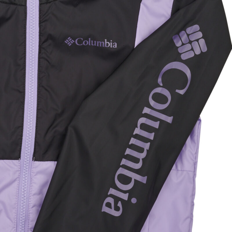 Giubbotto bambina ragazza Columbia Lily Basin Jacket Viola Giubbotti Bambina - 3