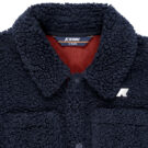 Giubbotto bambina ragazza K-Way P. CAMERON SHERPA POLAR Multicolore Giubbotti Bambina - 3