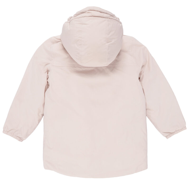 Giubbotto bambina ragazza K-Way P. LE VRAI 4.0 EIFFEL ORSETTO Rosa Giubbotti Bambina - 2
