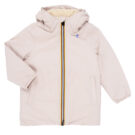 Giubbotto bambina ragazza K-Way P. LE VRAI 4.0 EIFFEL ORSETTO Rosa Giubbotti Bambina - 1