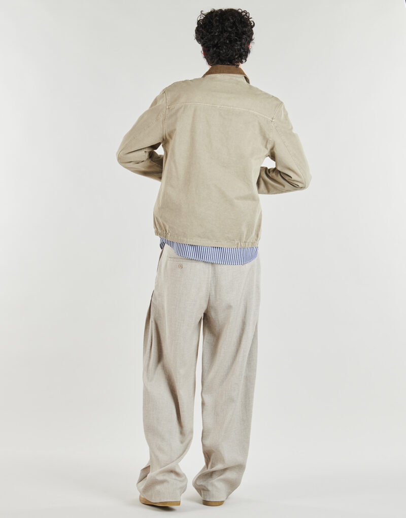 Chaqueta Schott CADAMS WASH Beige para hombre - 4