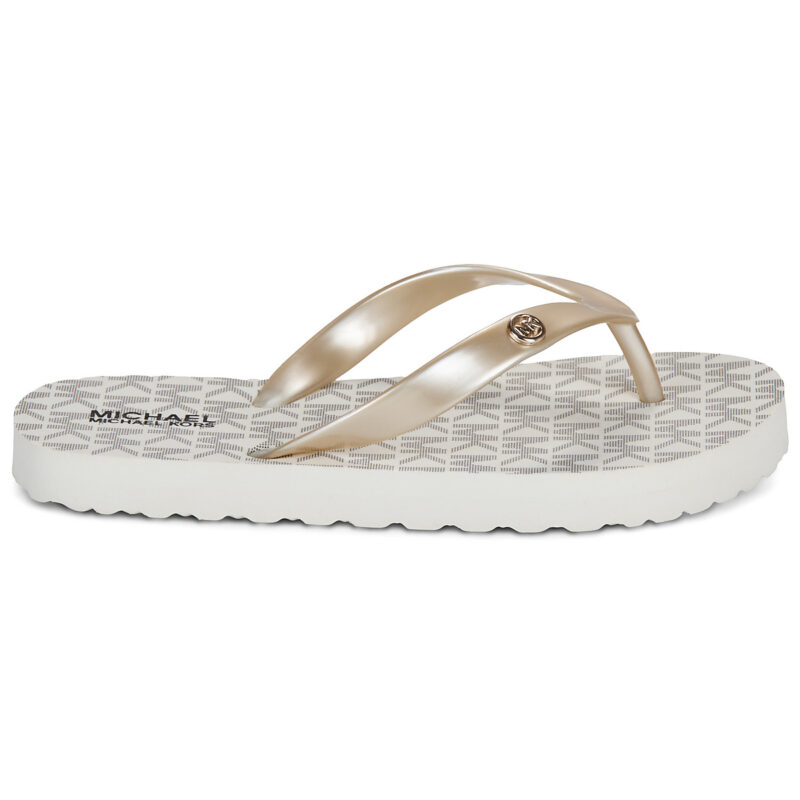 MICHAEL Michael Kors JINX Goldene Flip-Flops f&uuml;r M&auml;dchen - 2