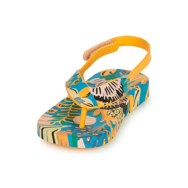 Melissa MINI MELISSA IPANEMA Chanclas amarillas para ni&ntilde;as - 3