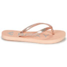 Roxy RG VIVA SPARKLE Pinke Flip-Zehentrenner f&uuml;r M&auml;dchen - Gr&ouml;&szlig;e 2