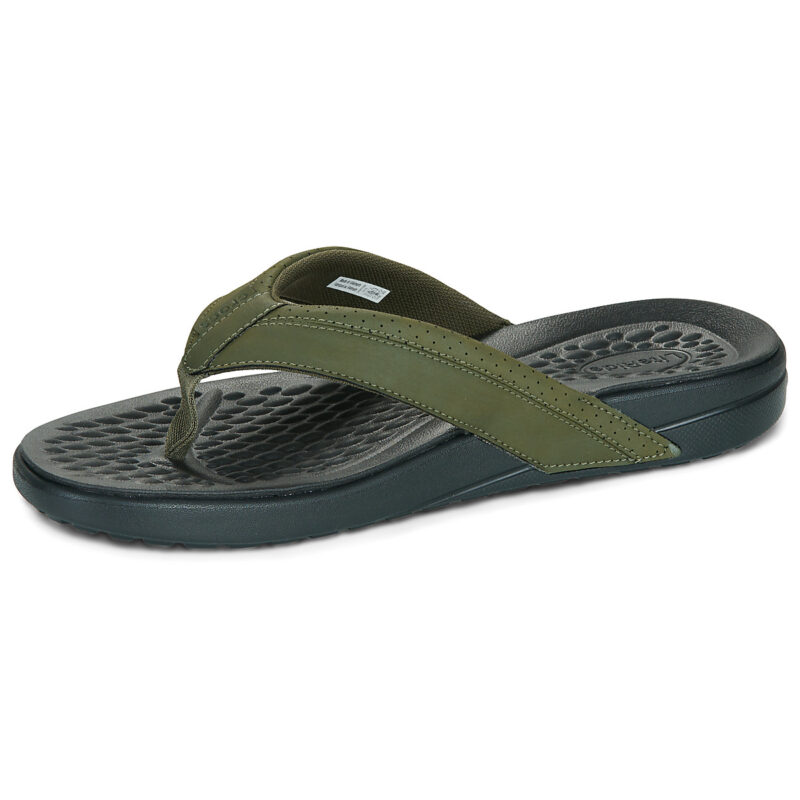 Crocs YUKON SURF LR FLIP kaki pour homme - Taille 4