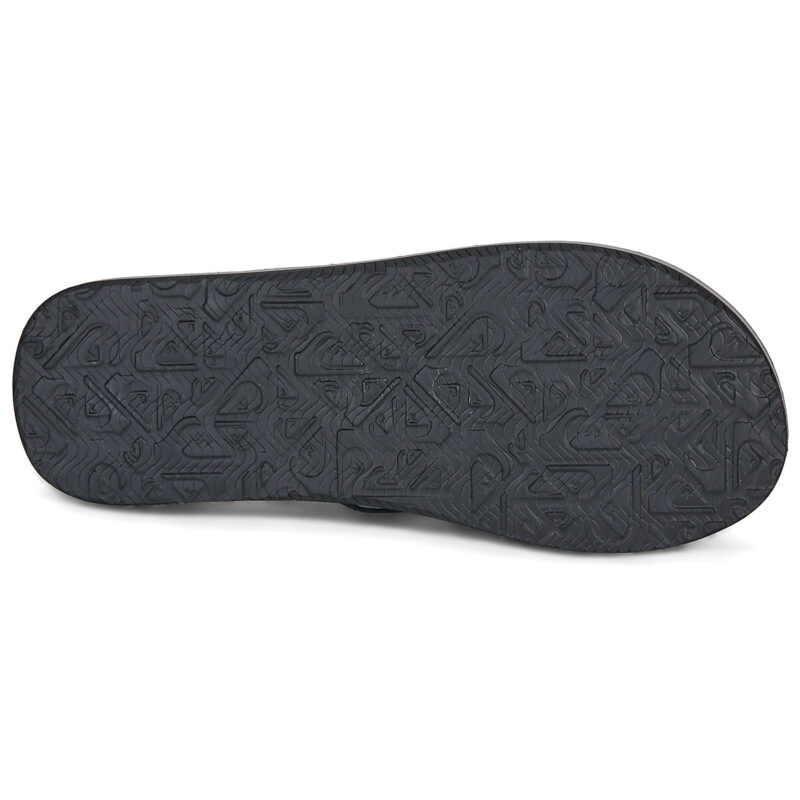 Quiksilver Molokai Nubuk 26 Schwarze Flip-Flops f&uuml;r Herren - Gr&ouml;&szlig;e 7