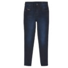 Diesel D-SLANDY HIGH Slim-Jeans f&uuml;r M&auml;dchen, blau, Gr&ouml;&szlig;e 1