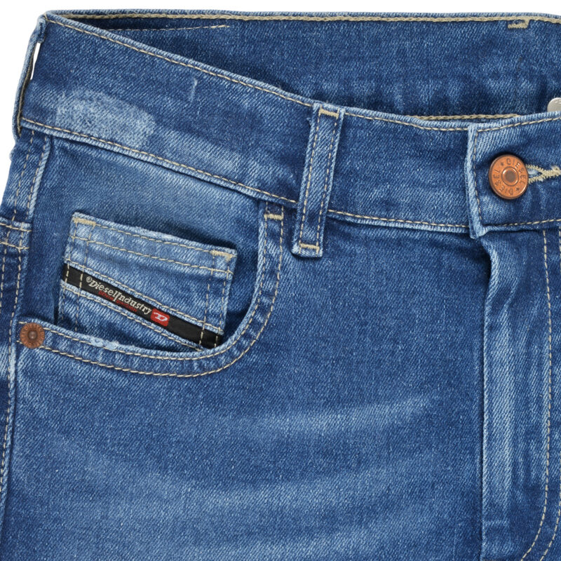 Jeans skynny ragazza Diesel D-SLANDY HIGH Blu Jeans skynny Bambina - 3