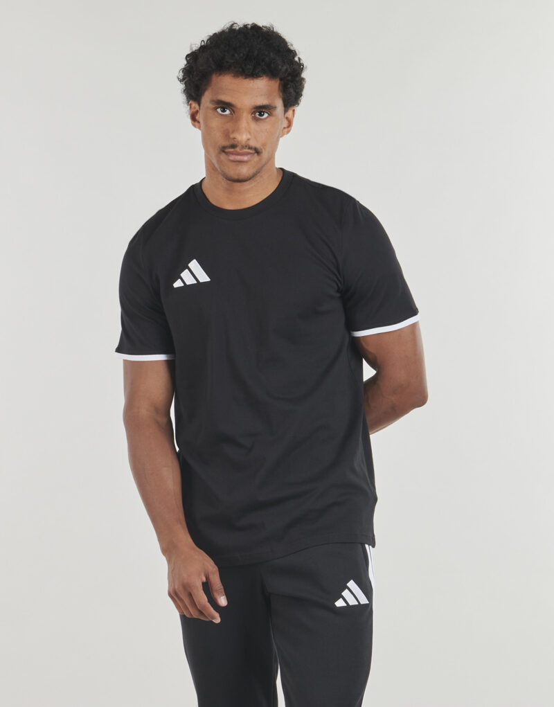 T-shirts de sport adidas Foot noirs pour hommes - 2