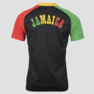 adidas Preshirt Away Jamaica Football Jersey Black Men's Sports Shirts - 5