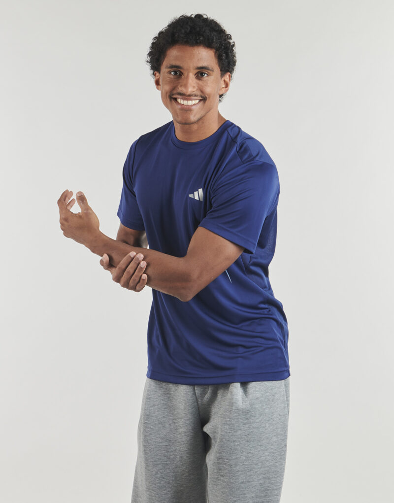 adidas Tech Apparel T-Shirt Blue Men's Sports T-Shirts - 2