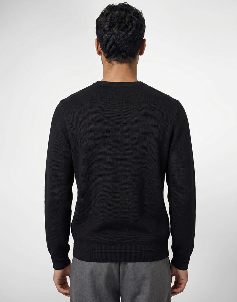 Pullover HUGO Setallo (319516) Schwarz - Herrenpullover - 4