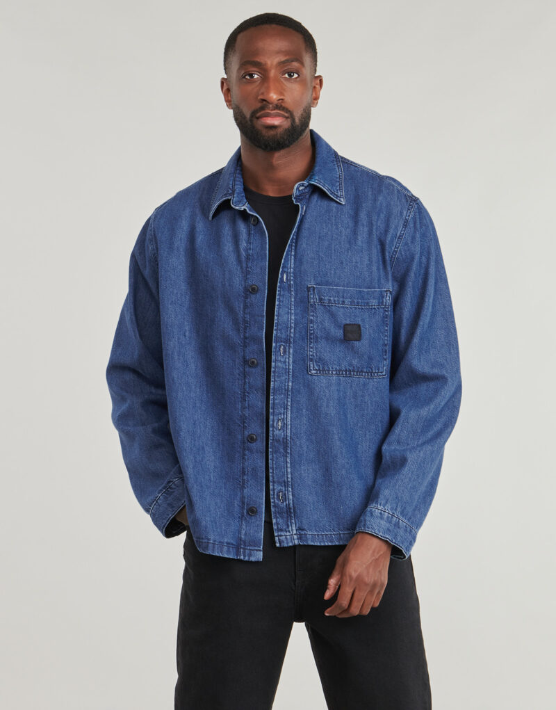 Sobrecamisa BOSS Laredo- BO Azul Sobrecamisa Hombre - 2