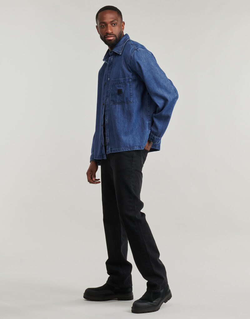 Sobrecamisa BOSS Laredo- BO Azul Sobrecamisa Hombre - 3