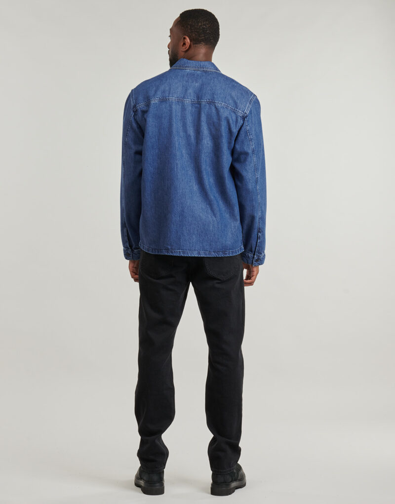Sobrecamisa BOSS Laredo- BO Azul Sobrecamisa Hombre - 4