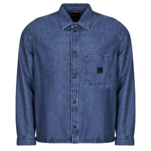 Overshirt uomo BOSS  Laredo- BO  Blu BOSS 4063547205723
