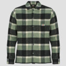 Sobrecamisa Dickies PLAID COALING LS SHIRT Verde Sobrecamisa para hombre - 1