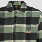 Sobrecamisa Dickies PLAID COALING LS SHIRT Verde Sobrecamisa para hombre - 7