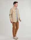&Uuml;berhemd Gant REG COT/LINEN OVERSHIRT Beige Overshirt Herren - 3