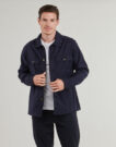 &Uuml;berhemd Gant REG COT/LINEN OVERSHIRT Marine Overshirt Herren - 2