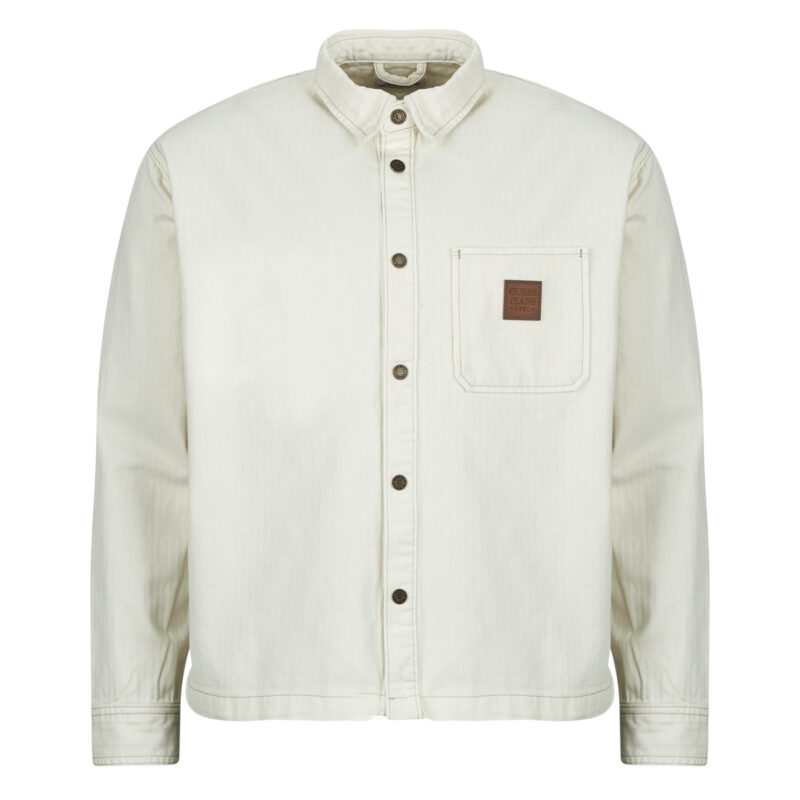 Surchemise Guess Surchemise beige courte oversize GJ pour homme - 1