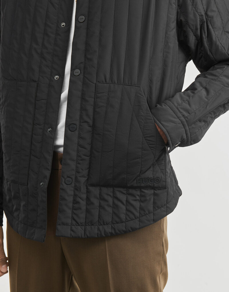 Overshirt HUGO Ewel Black Overshirt Men - 5