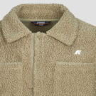 Sobrecamisa K-Way Camisa polar beige Cameron Sherpa para hombre - 7