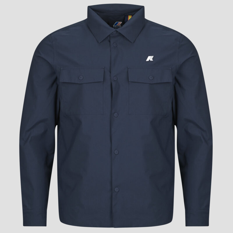 Sobrecamisa K-Way Camisa de manga larga UMBERT STRETCH de 2 capas para hombre - 1