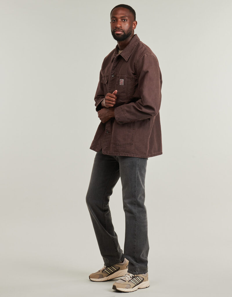 &Uuml;berhemd Levis BERKLEY CHORE COAT Braunes &Uuml;berhemd Herren - 3