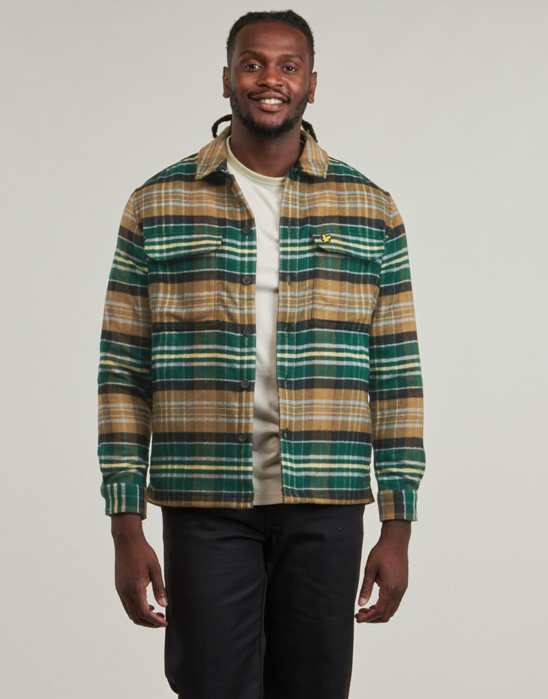 &Uuml;berhemd Lyle & Scott LW2104V Gr&uuml;nes Overshirt f&uuml;r Herren - 2