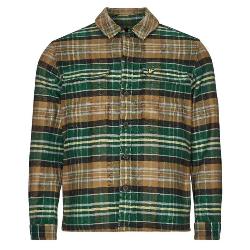&Uuml;berhemd Lyle & Scott LW2104V Gr&uuml;nes Overshirt f&uuml;r Herren - 1