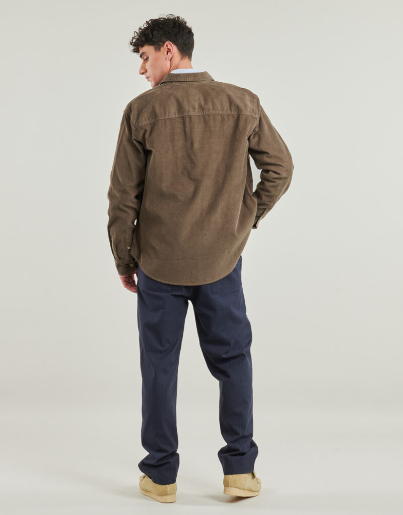 Overshirt Only & Sons ONSALP Khaki Overshirt Herren - 4