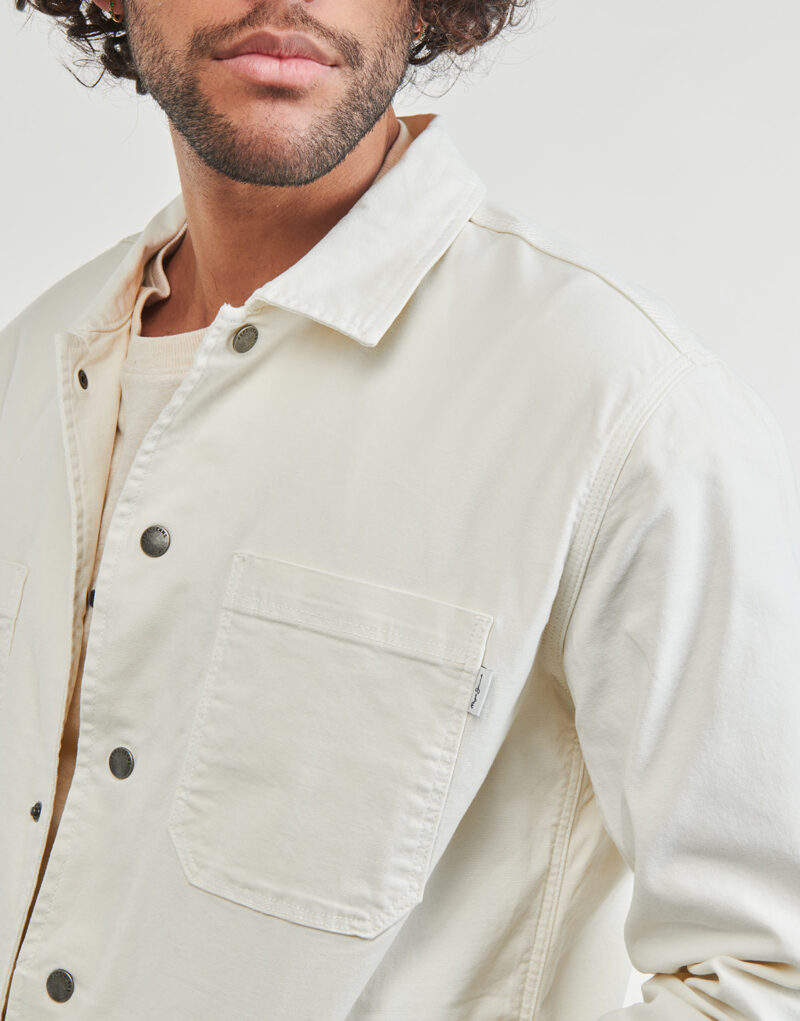 Pepe Jeans LILO Overshirt Wei&szlig; Herren-Overshirt - 5