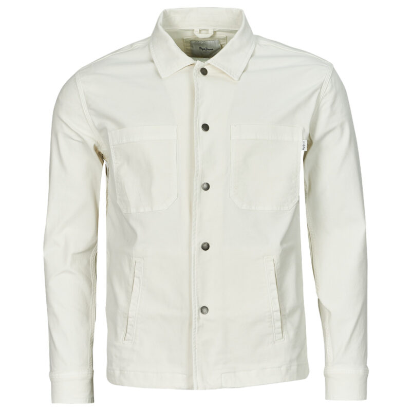 Pepe Jeans LILO Overshirt Wei&szlig; Herren-Overshirt - 1