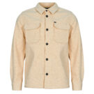 Petrol Industries Herrenhemd Langarm Uni Beige Overshirt Herren - 1