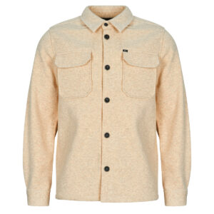 Overshirt uomo Petrol Industries  MEN SHIRT LONG SLEEVE UNI  Beige Petrol Industries 8720625791900