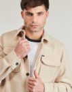 Petrol Industries Herrenhemd Langarm Uni Beige Overshirt Herren - 5