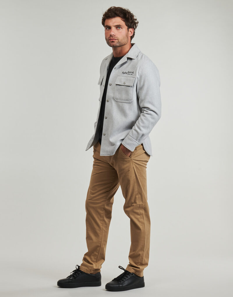 Surchemise Replay - Surchemise grise pour homme - Taille 3