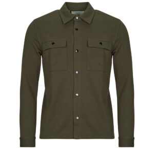 Overshirt uomo Selected  SLHJACKIE   Kaki Selected 5715604343006