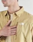 Surchemise The North Face SEQUOIA &agrave; manches longues beige pour homme - 5