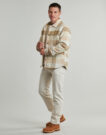 Sobrecamisa Timberland High con forro polar, color beige, para hombre - 3