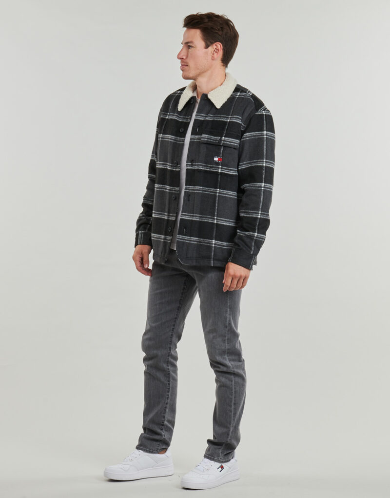 Overshirt Tommy Jeans TJM CHECK SHERPA OVERSHIRT EXT Multicolored Overshirt Men - 3