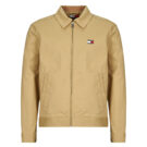 Surchemise Tommy Jeans TJM REG en coton marron pour homme - 1