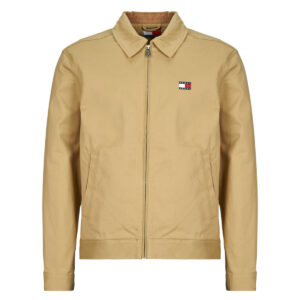 Overshirt uomo Tommy Jeans  TJM REG COTTON JACKET  Marrone Tommy Jeans 8720638826255