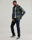 Overshirt Vans M LARKSPUR PLAID FLANNEL Blu Overshirt Uomo - 3